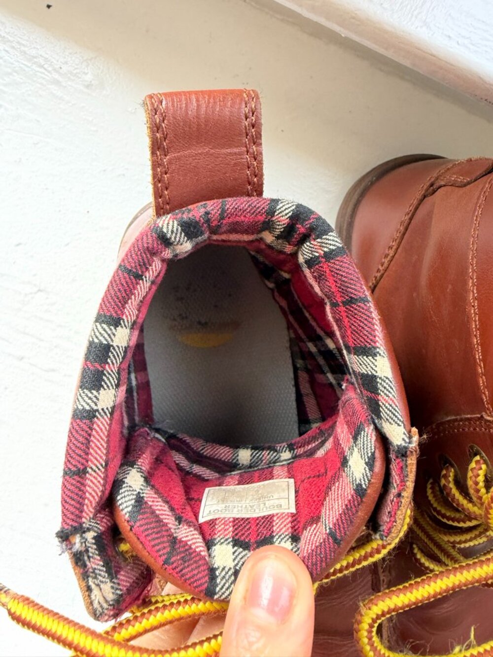 Lems Boulder Boots Russet Brown Leather Unisex Men 6/Women 7.5 - Picture 13 of 14